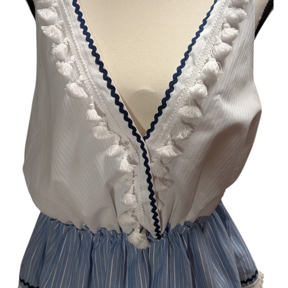 NWT Cotton blend sleeveless top set, Free the Roses - Picture 5 of 11